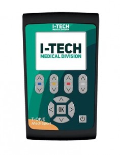 I-tech T-One Medi Sport - Dispositivo elettroterapia TENS/NEMS/BEAUTY/REHA/2+2 USERS a 4 canali