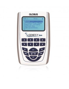 Globus GENESY 600 - Dispositivo per elettroterapia a 4 canali indipendenti (8 elettrodi)