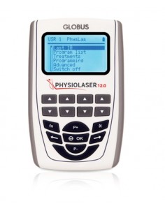 Globus Physiolaser 12.0 - Dispositivo per laserterapia, laser Diodo GaAlAs di Classe 4