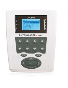 Globus Physiolaser 6.0 Pro - Dispositivo per laserterapia, laser Diodo GaAlAs di Classe 4