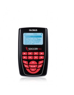 Globus Soccer Pro - Dispositivo per elettroterapia a 4 canali indipendenti (8 elettrodi)