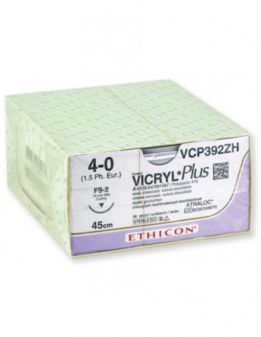 Sutura Assorbibile Vicryl Plus 4/0 - 19mm Ethicon gima