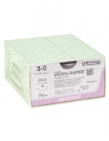 Sutura Assorbibile Vicryl Rapid 3/0 19mm Ethicon gima