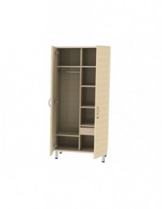 Guardaroba Eleganza Beige - Struttura Melamina - Made in Italy