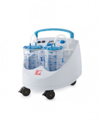 Aspiratore Chirurgico MaxiAspeed Pro 90L - 2 Vasi 4L + Pedale - 230V