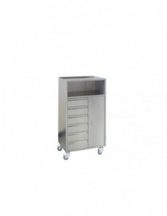 Carrello Anestesia Inox Prestige