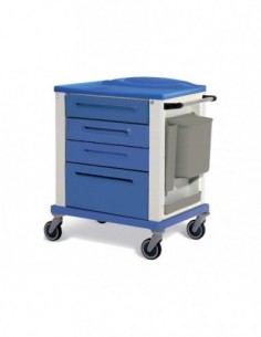 Carrello Medico Blu Standard