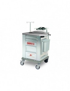 Carrello Medico Inox ProSafe