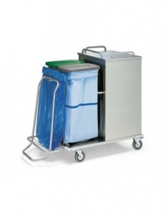 Carrello Lavanderia Inox ProClean