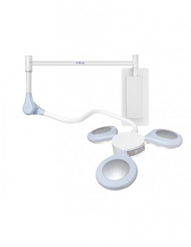 Luminara LED QuadraFocus - Parete Medica